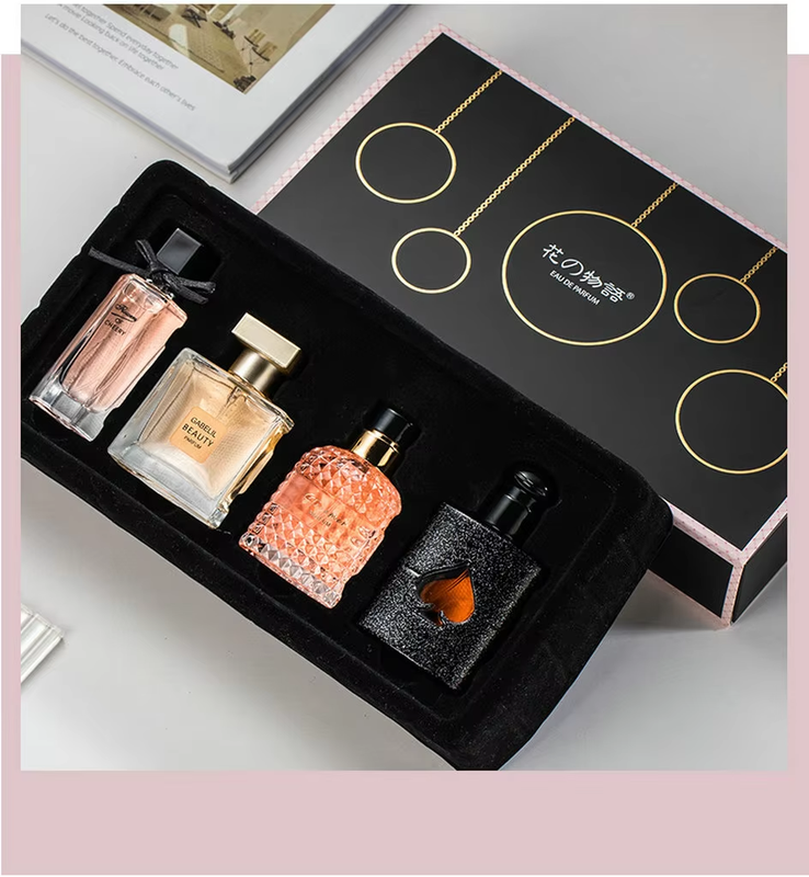 Original Women's Perfume 105ML Gift Box Four-Piece Set Fresh and Lasting Fragrance Eau De Parfum