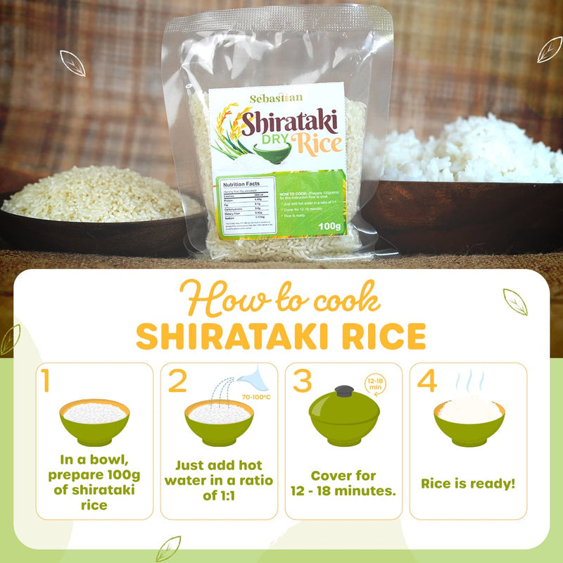 Authentic Shirataki Rice