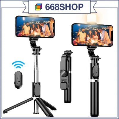 Original Smilee 1.7 Meters Extendable Wireless Selfie-Stick Monopod Tripod Bluetooth Compatible Selfie Stick
