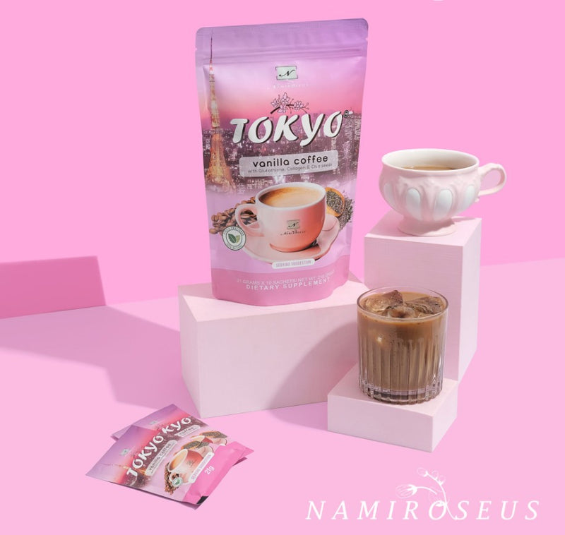 Namiroseus Tokyo Vanilla Coffee with Chia Seeds | 10 sachets