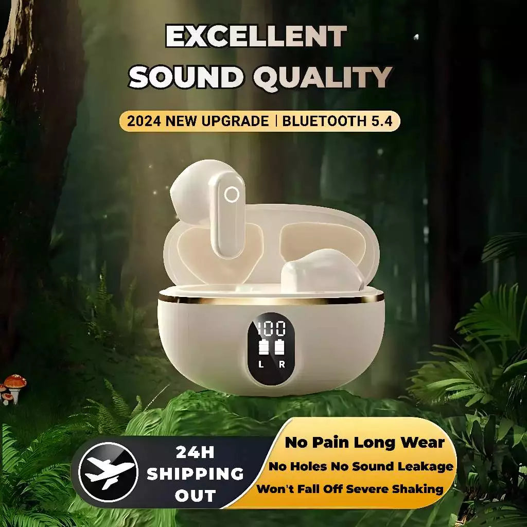 KY5 Mini Earbuds TWS Bluetooth Wireless Earphones Hifi Noise Cancellation Headphone With Mic