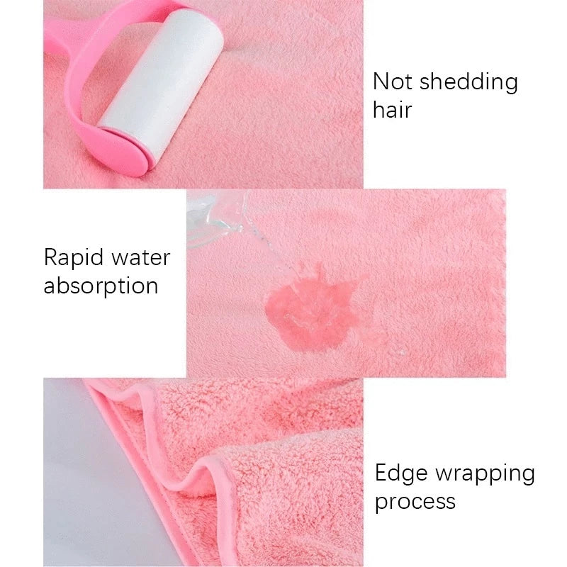 3-in-1 Micro Fiber Soft Absorbent Versatile Luxurious Premium Cotton Bath Towel Bundle