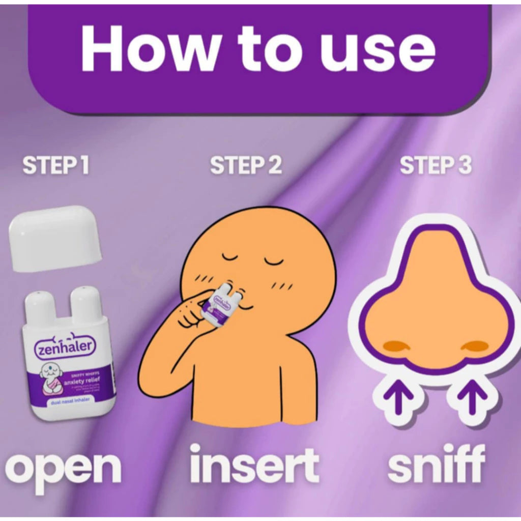 ZENHALER AROMA DUO – TRAVEL-FRIENDLY INHALER PORTABLE AROMA STICK