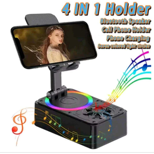 3 in 1 Bluetooth Speaker,Phone Stand with Powerbank!