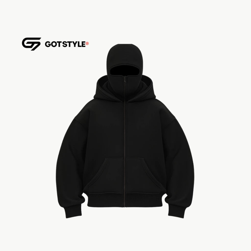 ππ’π§ π¦π§π¬ππ | Double Zip Balaclava Hoodie