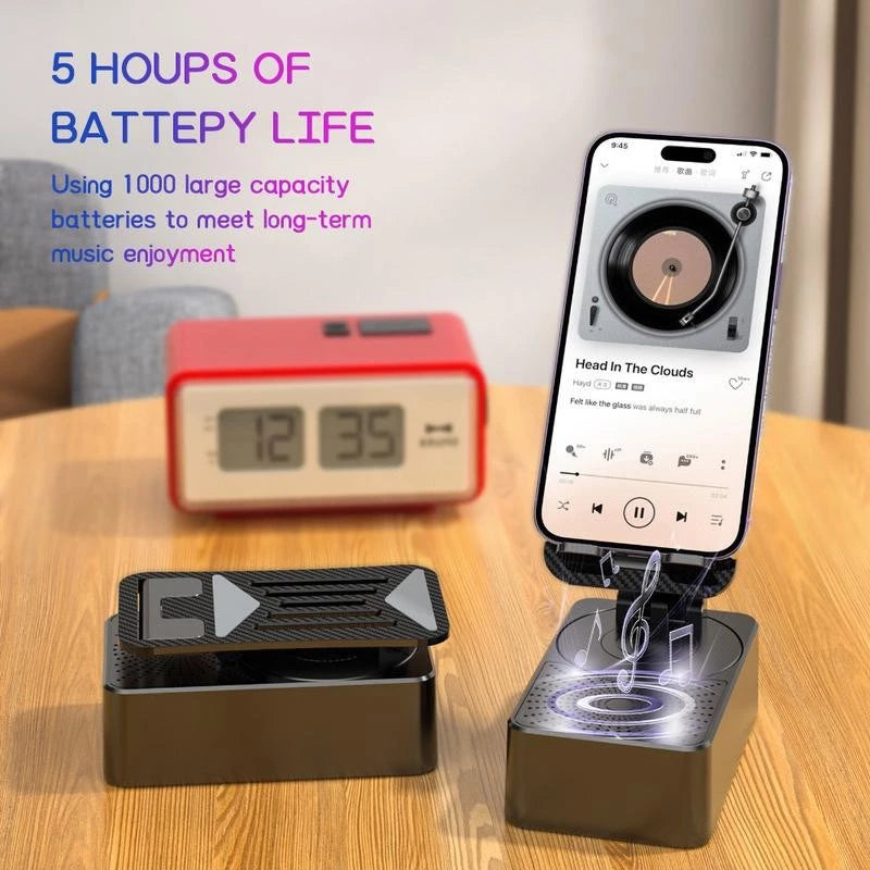3 in 1 Bluetooth Speaker,Phone Stand with Powerbank!