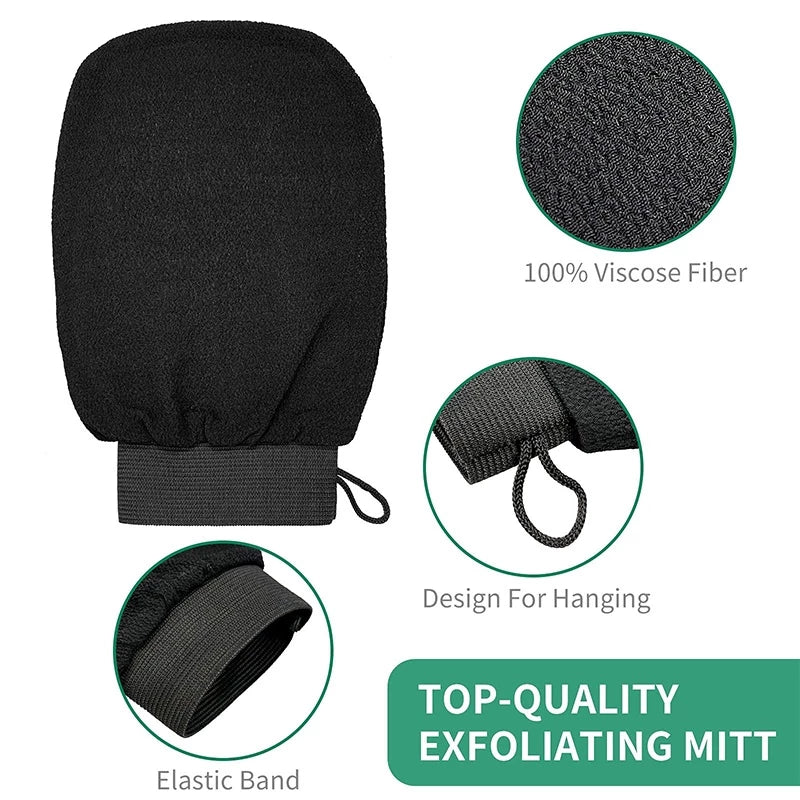 Bathing Gloves Shower Bath Scrub Glove Exfoliating Body Scrub Removal Exfoliate Peeling Glove
