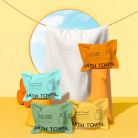 BUY 1 TAKE 1 - Compressed Bath Towel Skin-Friendly Disposable Thickened Large Bath Towels For Travel
