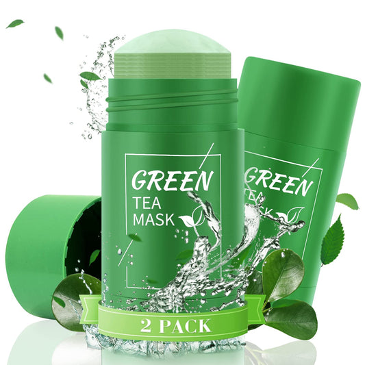 Green Tea Mask Stick Deep Clean Acne Blackheads Remover Oil Control Moisturizing Hydrating
