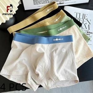 5PCS Men's Cotton Boxer Plus Size Briefs For mMen High Quality Comforts Underpanties