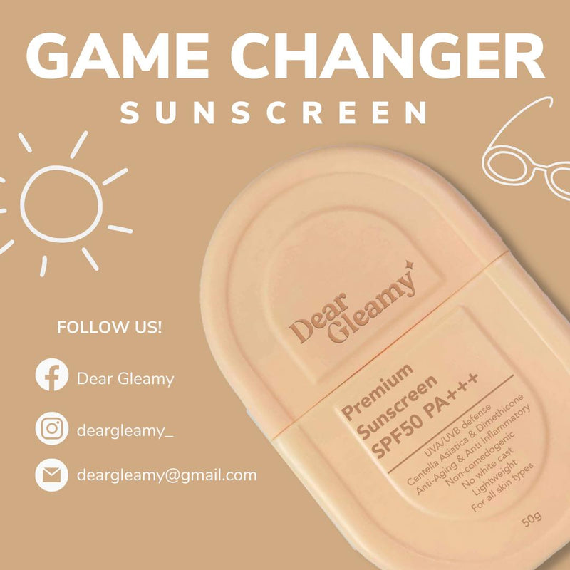 Dear Gleamy Premium Sunscreen SPF 50