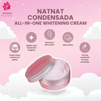 Natnat Condensada PEKAS MELASMA all in one whitening cream