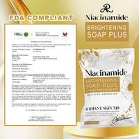 Authentic From Thailand! Glow Skin Niacinamide Brightening Soap