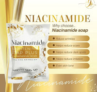 Authentic From Thailand! Glow Skin Niacinamide Brightening Soap