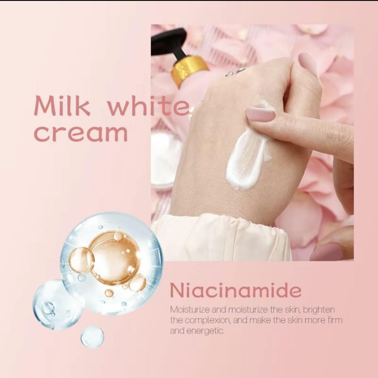 Shawill Sakura Niacinamide Body Lotion Moisturizing Skin Care For Dry Skin