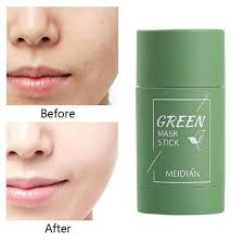 Green Tea Mask Stick Deep Clean Acne Blackheads Remover Oil Control Moisturizing Hydrating