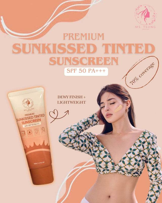 Ms Tsung Sunkissed Tinted Sunscreen SPF 50 PA ++++ | Sun Protection | Sunblock | Trending | 2026
