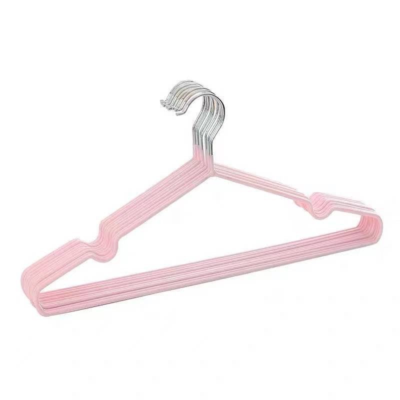 Trending Item! Premium Colorful Stainless Steel Korean Style Non Slip Wire Hangers
