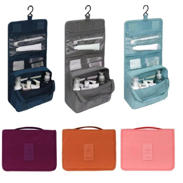 Travel Kit Organizer Bathroom Cosmetic Hanging Toiletry Bag