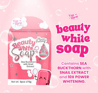 YOU GLOW BABE - BEAUTY WHITE SOAP | 10X POWER WHITENING |  5PCS PER PACK