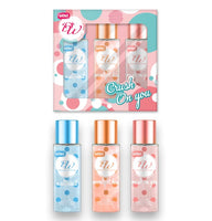 DW Cosmetics - Crush On You | 12 HOURS Long Lasting Perfume Mist | 3in1 SET