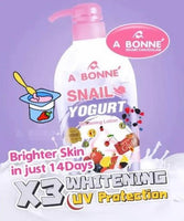 A Bonné Snail Yogurt Whitening Lotion | 500mL