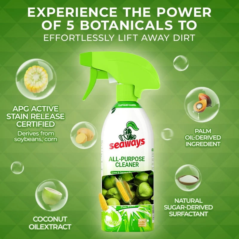 Seaways Multi-purpose Cleaner Strong Decontamination Descaling Refrigerator Cleaning Spray