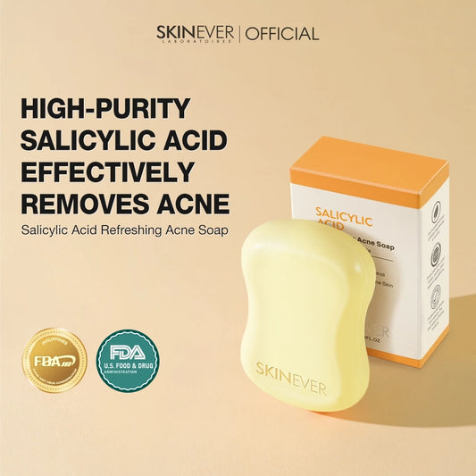 SKINEVER Salicylic Acid Refreshing Acne Soap 80g