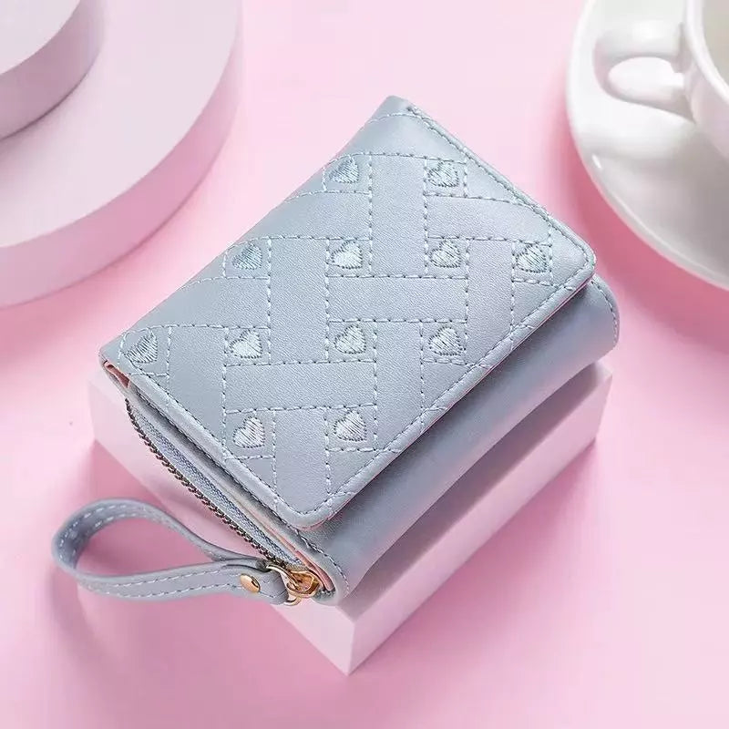 MIMISO YC002 Women's Wallet Short Women Coin Purse Wallets for Woman Card Holder Small Ladies Wallet