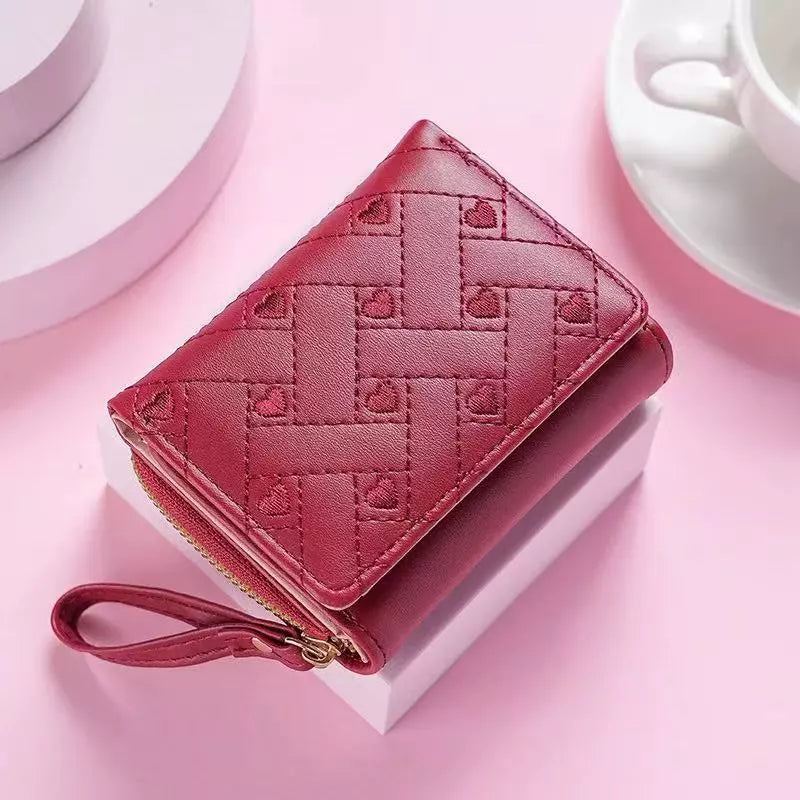 MIMISO YC002 Women's Wallet Short Women Coin Purse Wallets for Woman Card Holder Small Ladies Wallet