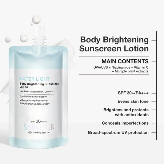 【Buy 1 Take 1】SKINEVER Body Sunscreen Lotion Centella & Niacinamide Brightening Moisturizing
