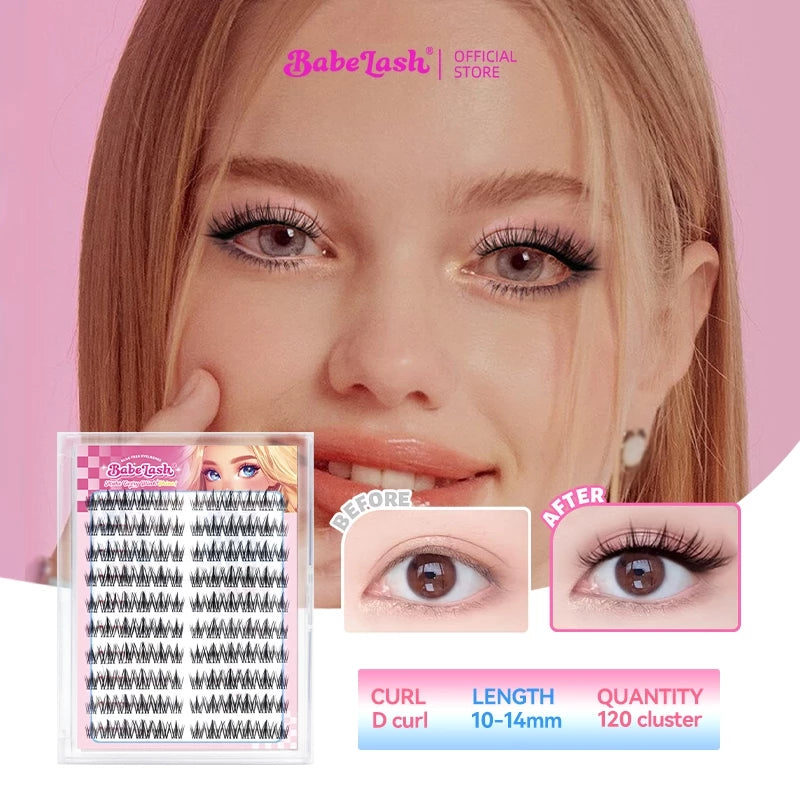 BABELASH NEW 15 Style D Curl Glue Free Eyelashes Eyelash Extension No Need Glue False Eyelashes Self Adhesive Suitable For Beginners