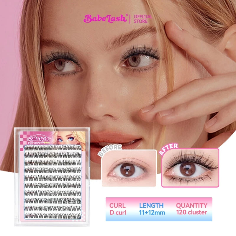 BABELASH NEW 15 Style D Curl Glue Free Eyelashes Eyelash Extension No Need Glue False Eyelashes Self Adhesive Suitable For Beginners