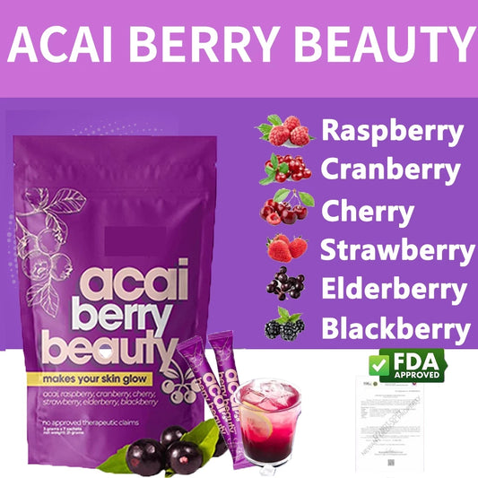 Legit Organic Acai Berry Powder,Beauty Drink,Superfood,Smoothie,Juice,FDA