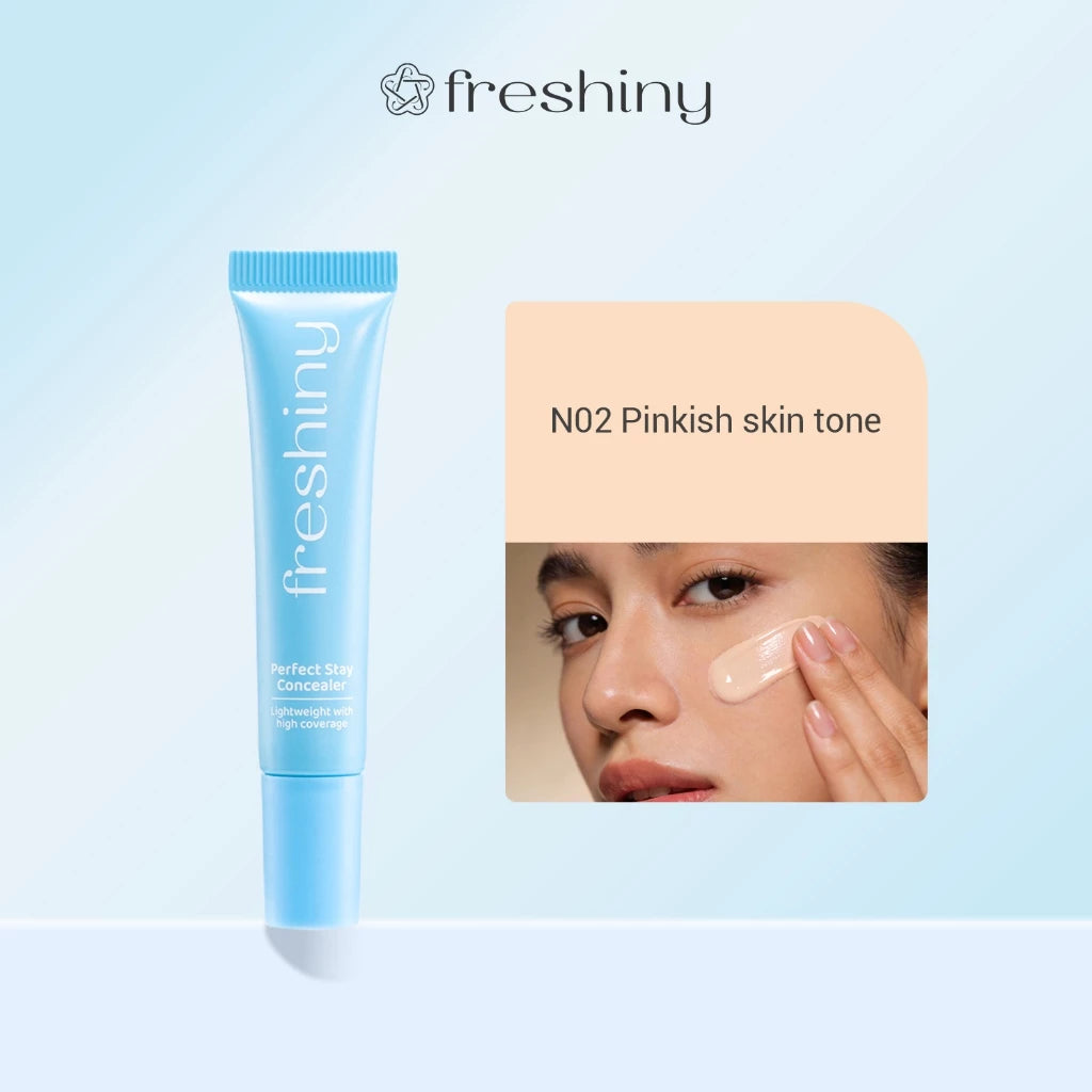 Freshiny Hyaluronic Acid & Vitamin E Concealer 10g - Lightweight and Spreadable Concealer