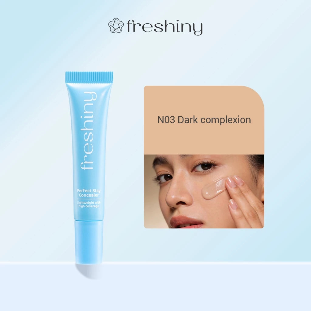 Freshiny Hyaluronic Acid & Vitamin E Concealer 10g - Lightweight and Spreadable Concealer