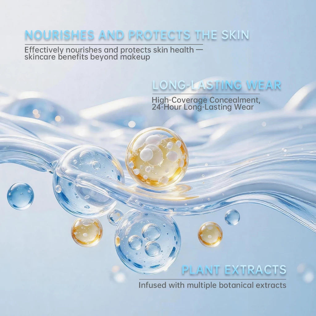 Freshiny Hyaluronic Acid & Vitamin E Concealer 10g - Lightweight and Spreadable Concealer
