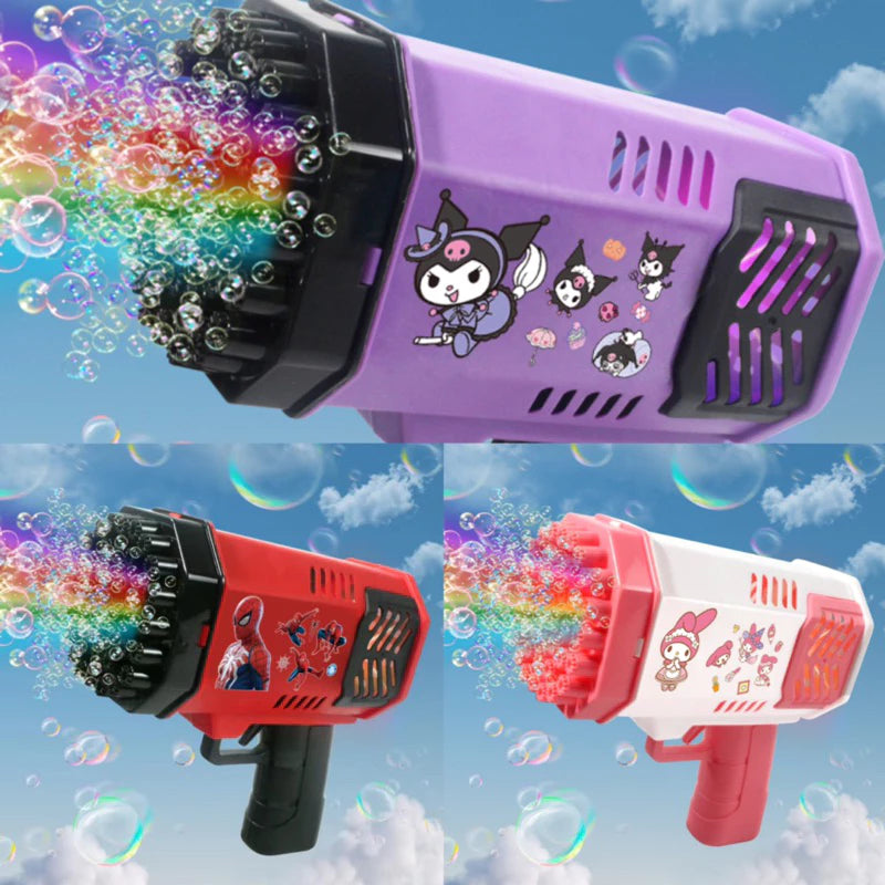 New BubbleGun for Kids Adults Outdoor Party Favors 40Hole Bubble /Bubble Camera Machine For Children