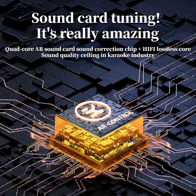 Speaker with Wireless Dual Microphone with wireless 2 Microphones Speaker Portable