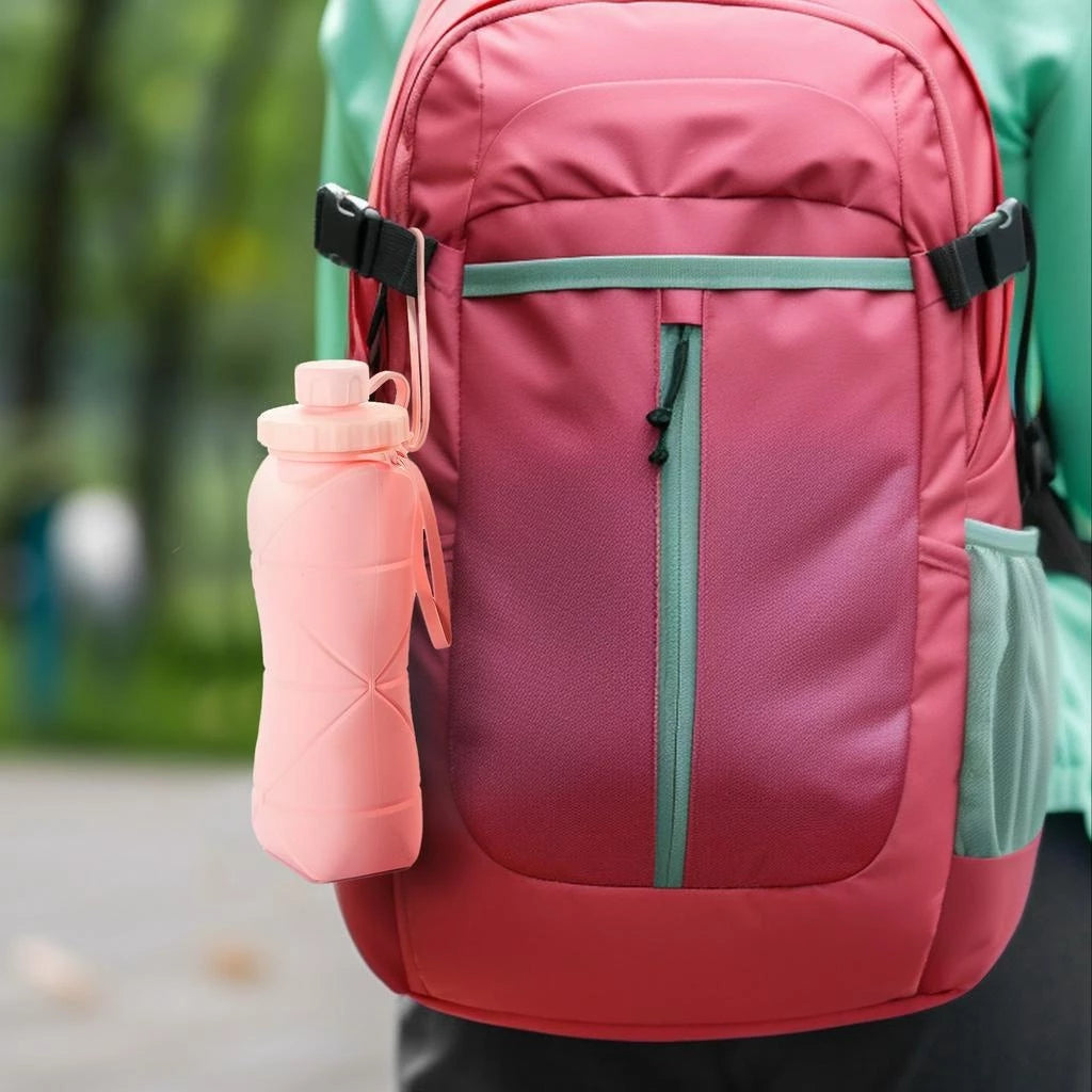 Collapsible Folding Water Bottles Foldable Tumbler For Sports Tumbler Leak Proof Bottle