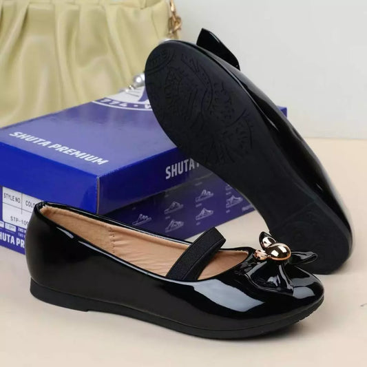 Black Shoes for Kids Girl Fashion Princess Shoes School Formal Shoes for Students