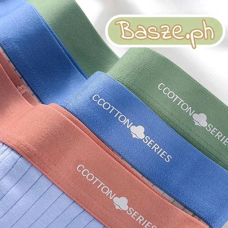 5PCS Men's Cotton Boxer Plus Size Briefs For mMen High Quality Comforts Underpanties