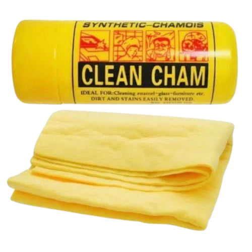 Clean Cham Car Motor Cleaner Towel Absorber Microfiber Synthetic Chamois