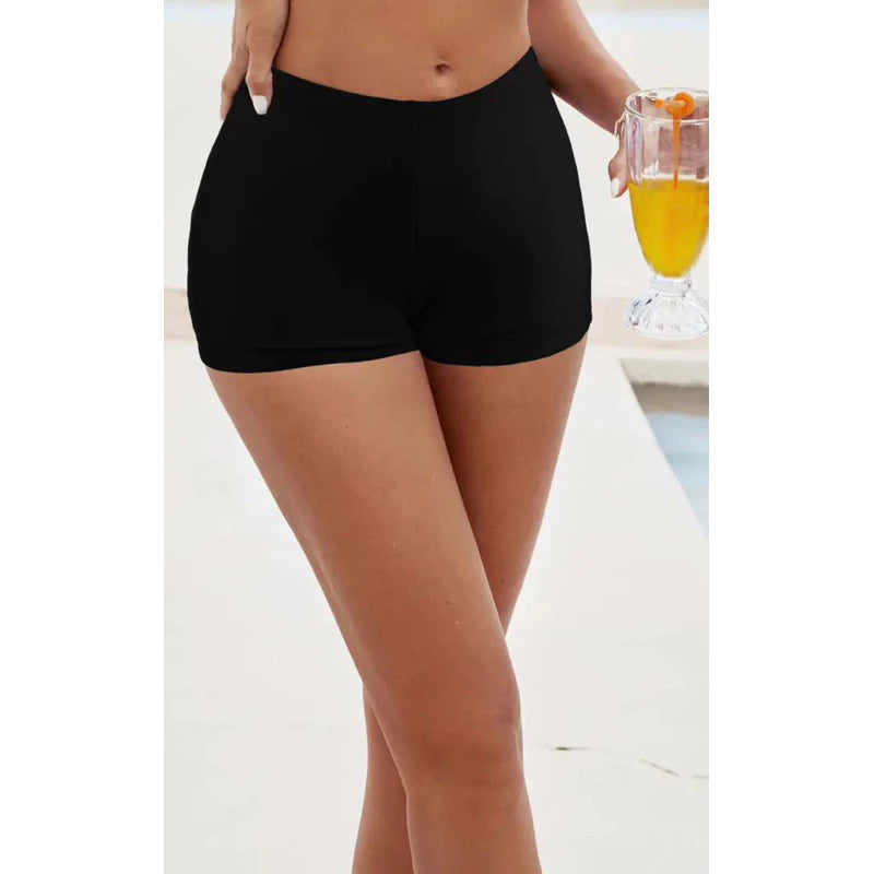 6pcs BLACK CYCLING SHORT