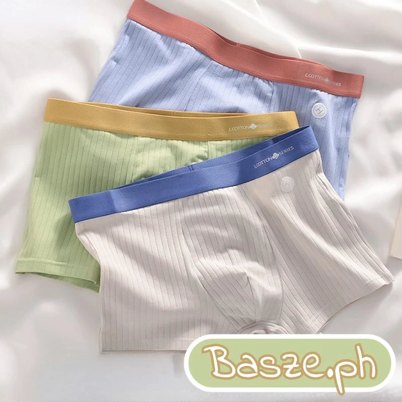 5PCS Men's Cotton Boxer Plus Size Briefs For mMen High Quality Comforts Underpanties