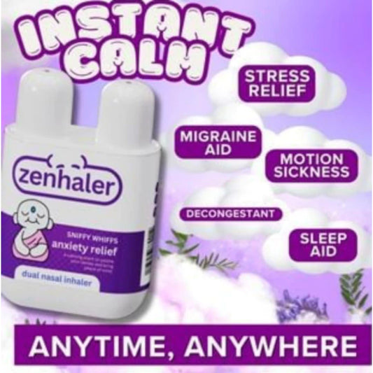 ZENHALER AROMA DUO – TRAVEL-FRIENDLY INHALER PORTABLE AROMA STICK