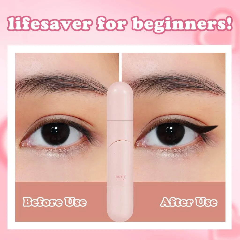 Ten Twenty Rotating Eyeliner Heart Stamp Pen Dual Eyeliner for Left and Right