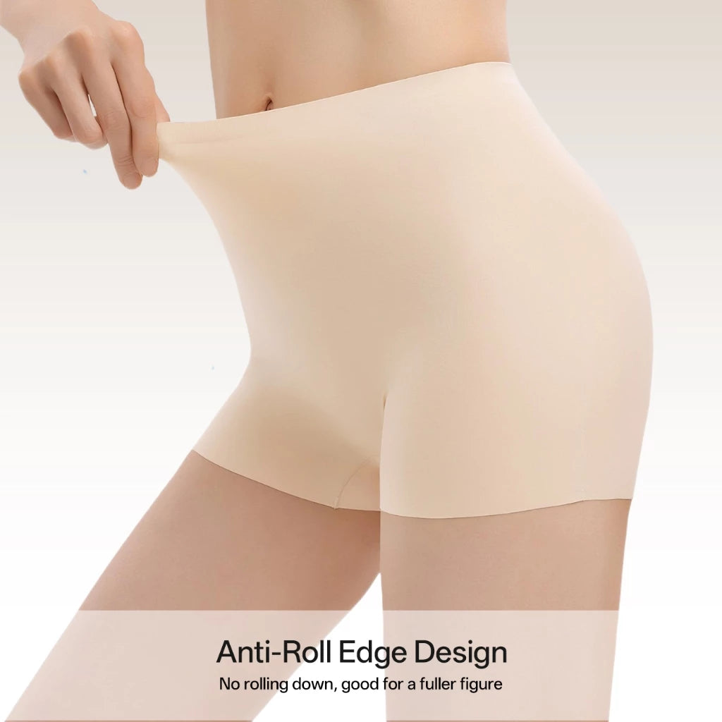 BUY 1 TAKE 1 [New release] ecora Super Comfort Seamless Safety Short, Anti-roll Edge Seamless High-waist