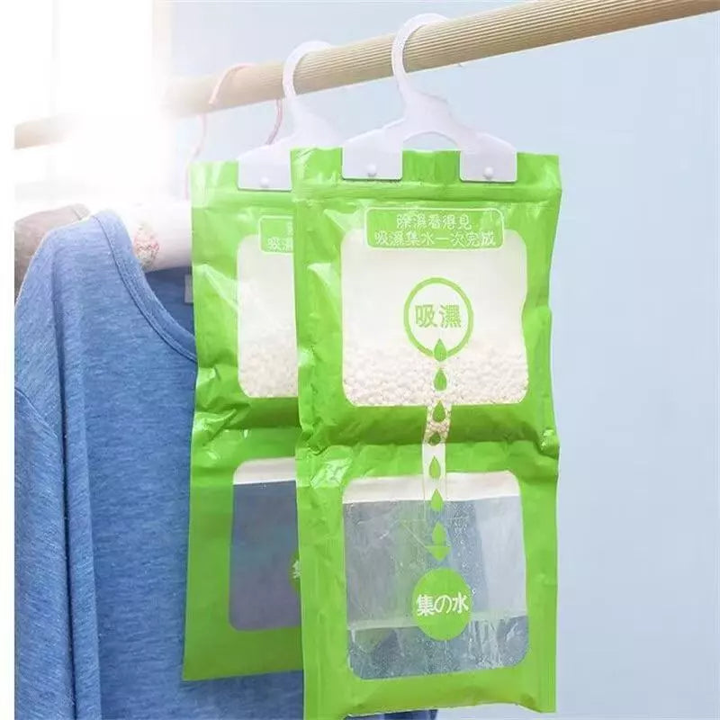 Dehumidifier Bag Air Moisture Mildew Proof Desiccant Dehumidification for Closet Cabinets Wardrobe