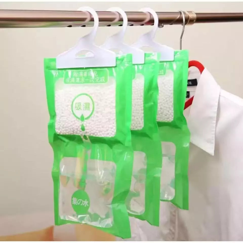 Dehumidifier Bag Air Moisture Mildew Proof Desiccant Dehumidification for Closet Cabinets Wardrobe